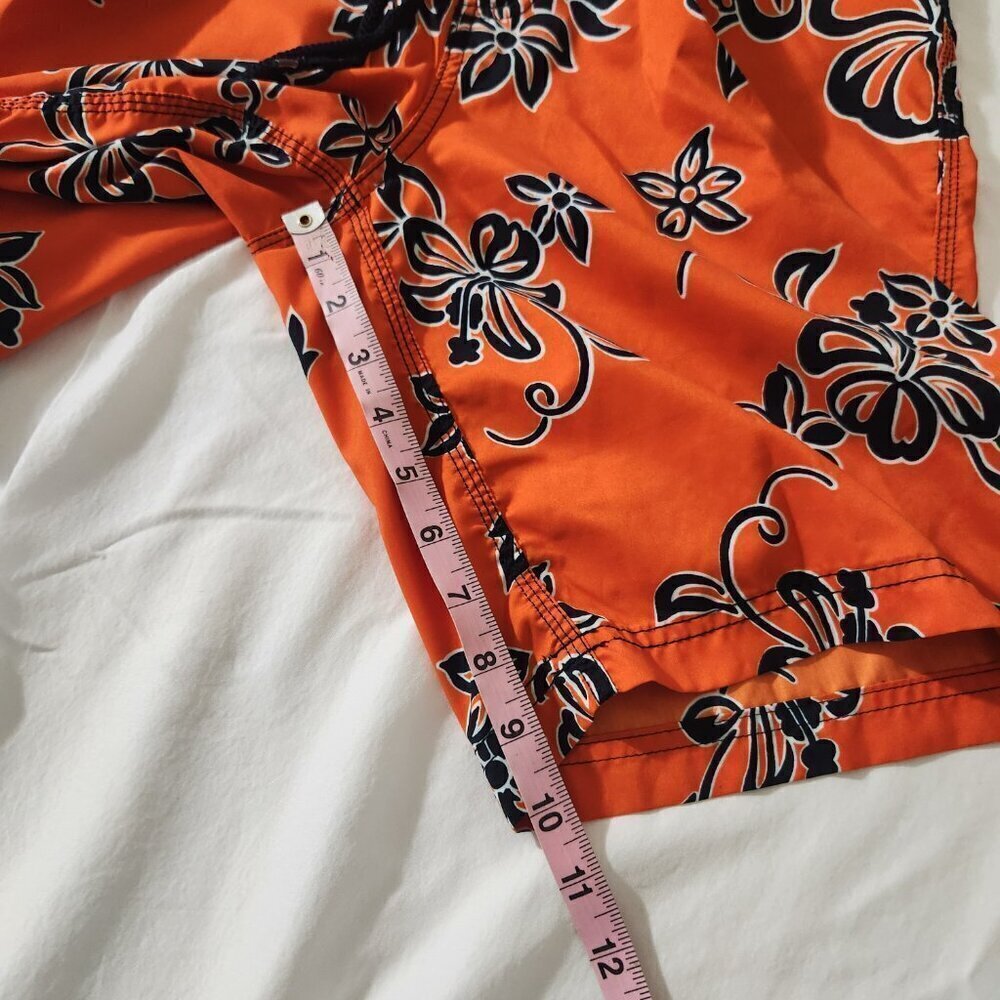 O'NEILL Men's 21 Inch Size M Floral Print Drawstring Boardshorts Beach Cruise - Picture 11 of 14